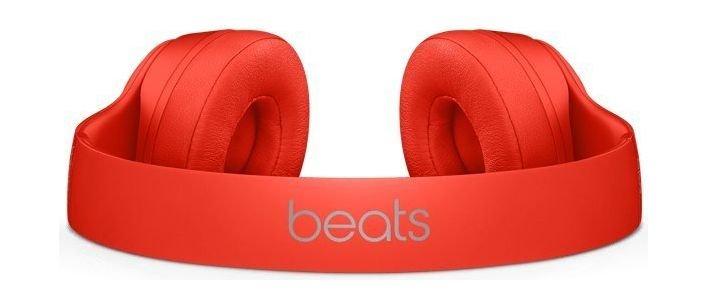 سماعة رأس لاسلكية بيتس سولو ٣ - أحمر