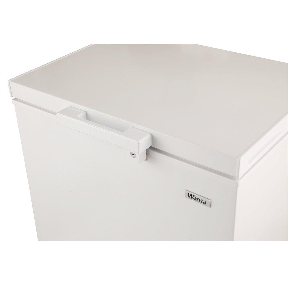 فريزر أفقي من ونسا، 5 قدم مكعب، 145 لتر، WC-145-C8 -أبيض