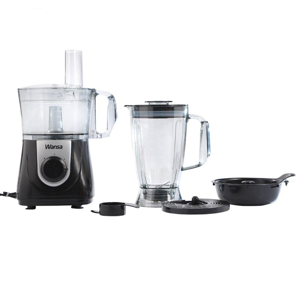 Wansa 750W Food Processor (FP-8001) - Black
