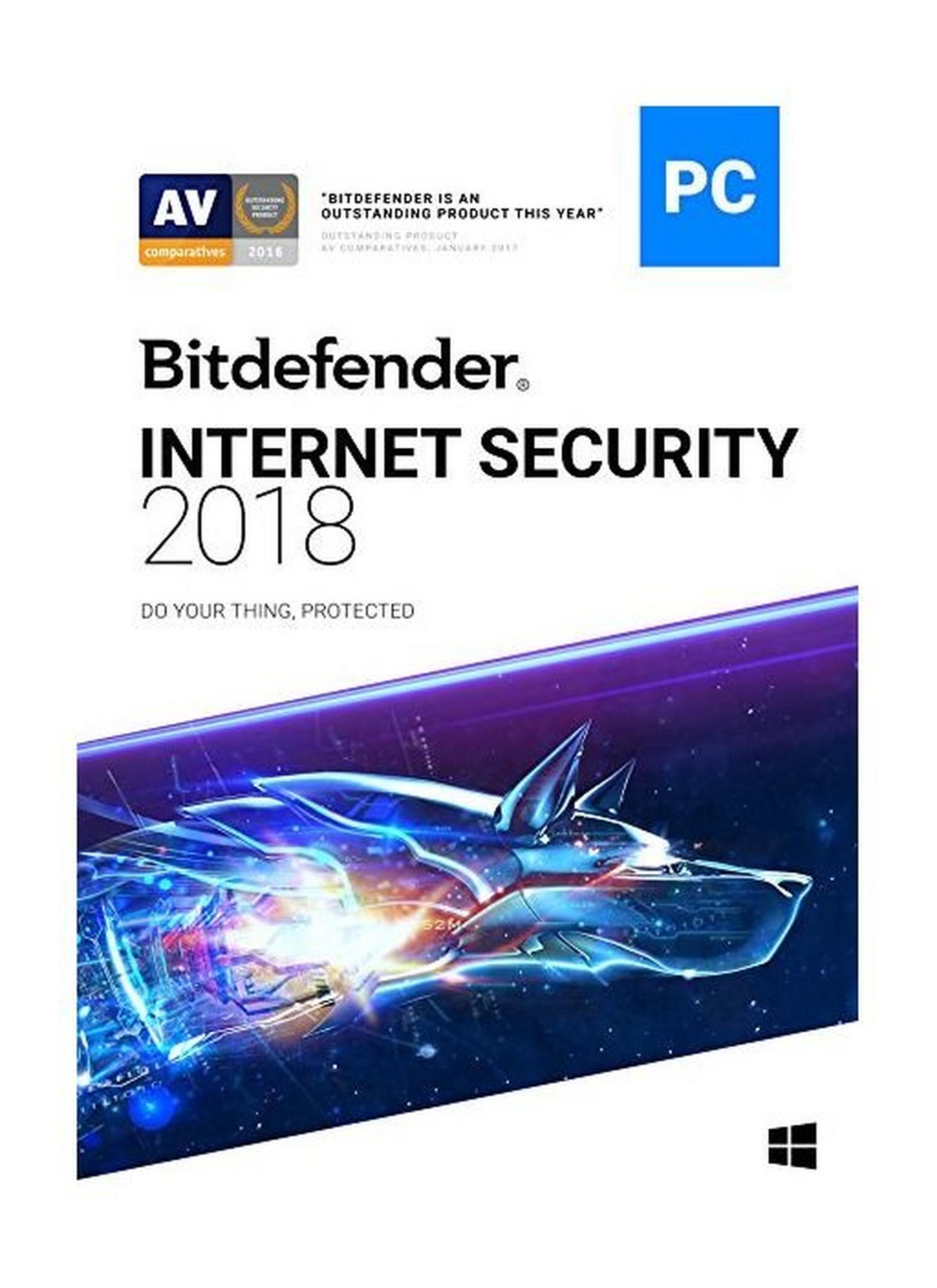 برنامج الحماية من الإنترنت بيت ديفيندر ٢٠١٨ - ٣ مستخدمين