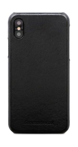 dbramante1928 Tune Series iPhone X Leather Case (TUI8GTBL0848) - Black