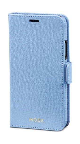dbramante1928 New York Series iPhone X Leather Case (NYIXFOBL5123) - Blue
