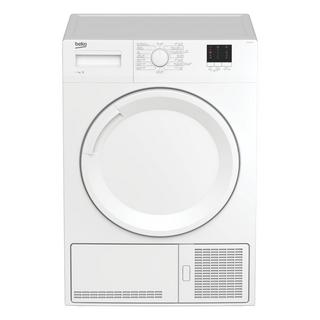 Buy Beko front loading freestanding condenser dryer, 7kg, dtgc7000w - white in Kuwait