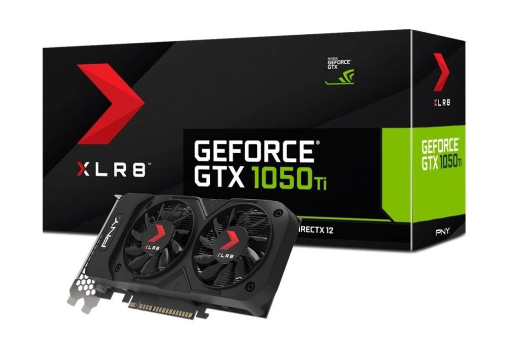 PNY GeForce GTX 1050 Ti 4GB XLR8 Overclock Gaming Graphics Card