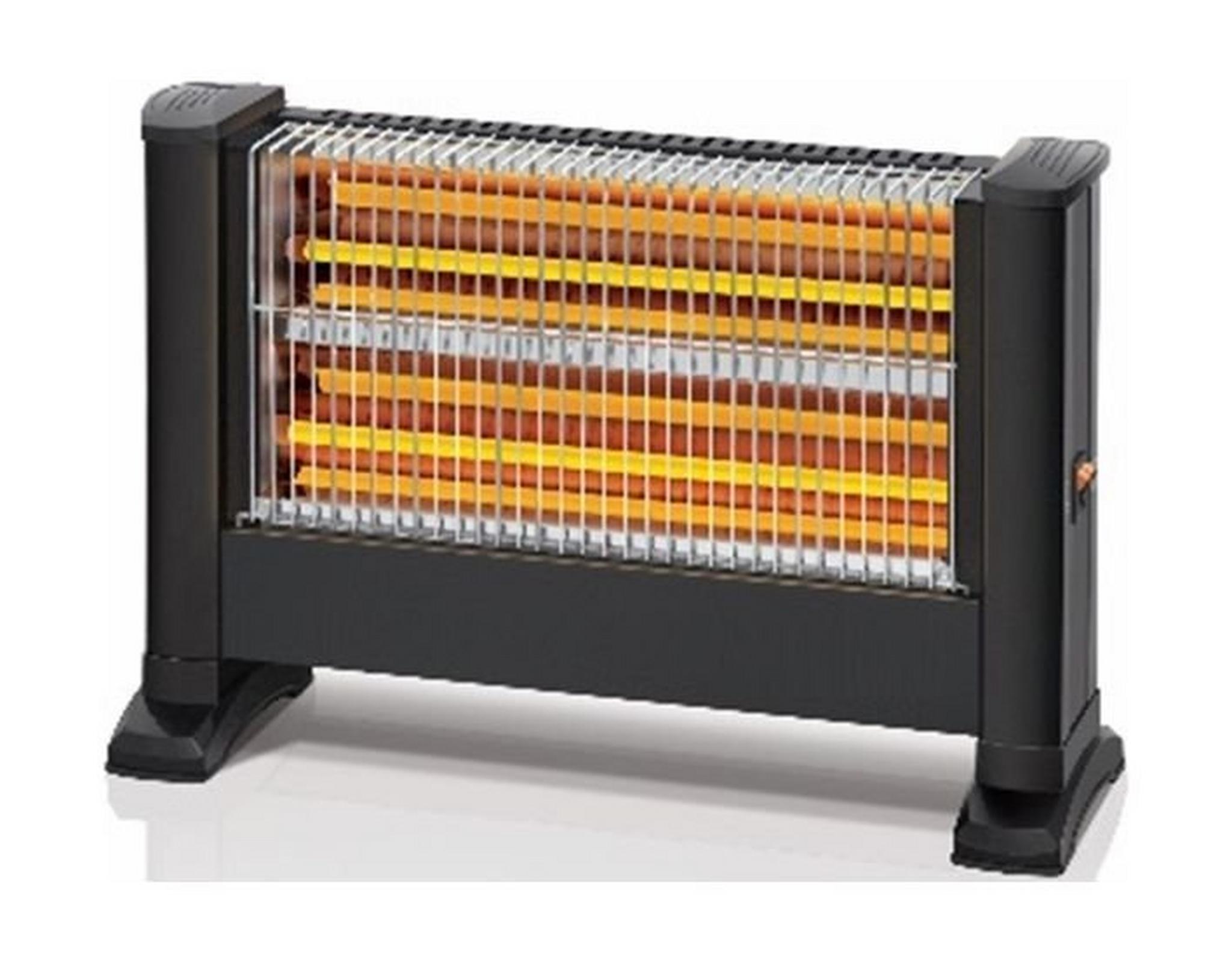 Wansa 2200W 4 Lamps Halogen Electric Heater - EEH-2200-4H-S