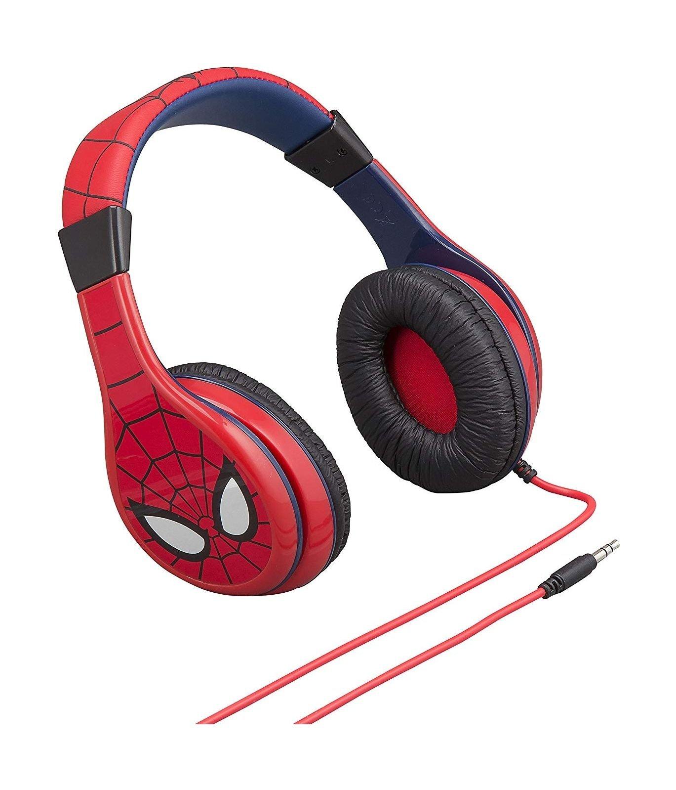 Buy Ihome spiderman over-ear headphone with mic (ih-kd-sm-140) - red in Kuwait