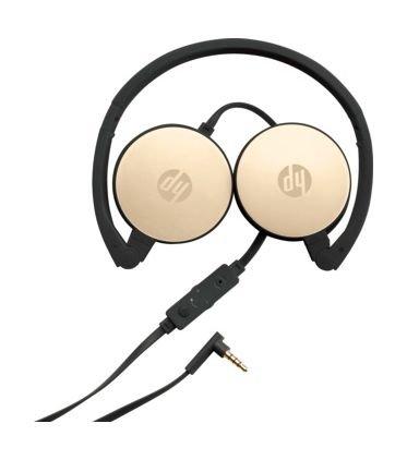 سماعات الرأس اتش بي ستيريو - أسود / ذهبي - (H2800)