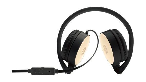 سماعات الرأس اتش بي ستيريو - أسود / ذهبي - (H2800)