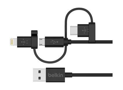 Belkin Universal Cable with Micro-USB, USB-C and Lightning Connectors