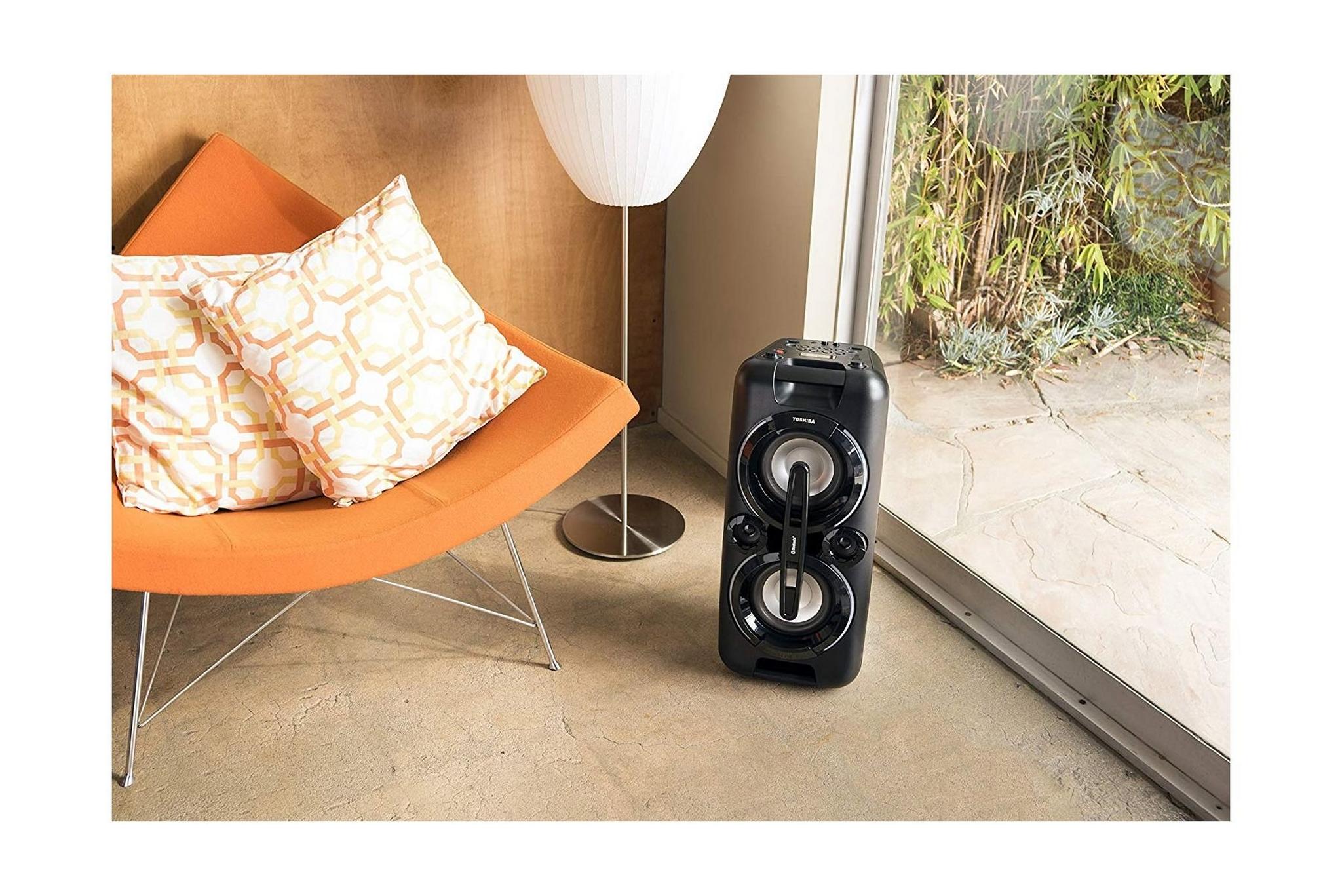 Toshiba Rechargeable Wireless Bluetooth Audio Streaming 150W Speaker System (TY- ASC60)