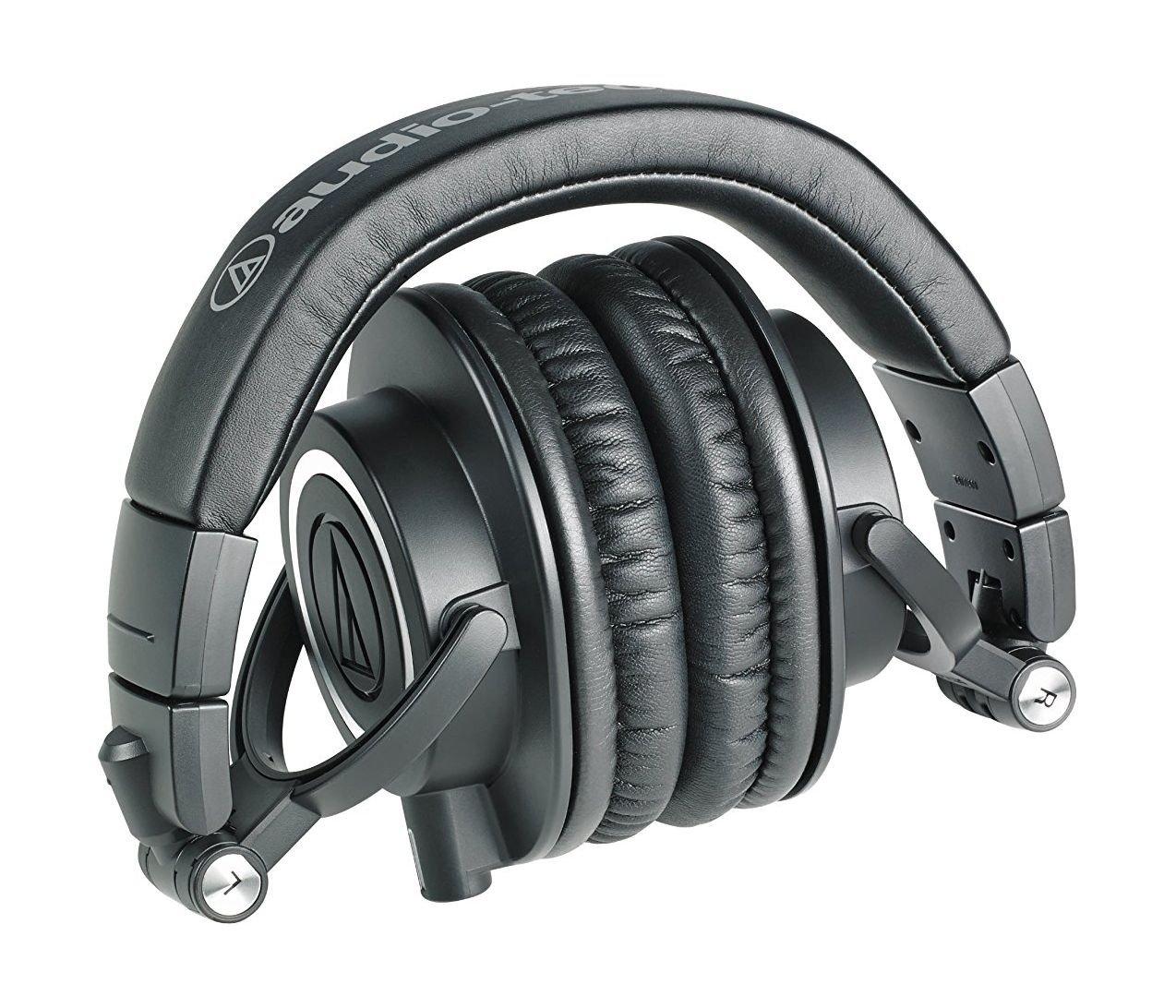 Audio-Technica ATH-M50X Professional Studio Monitor Headphones - Black