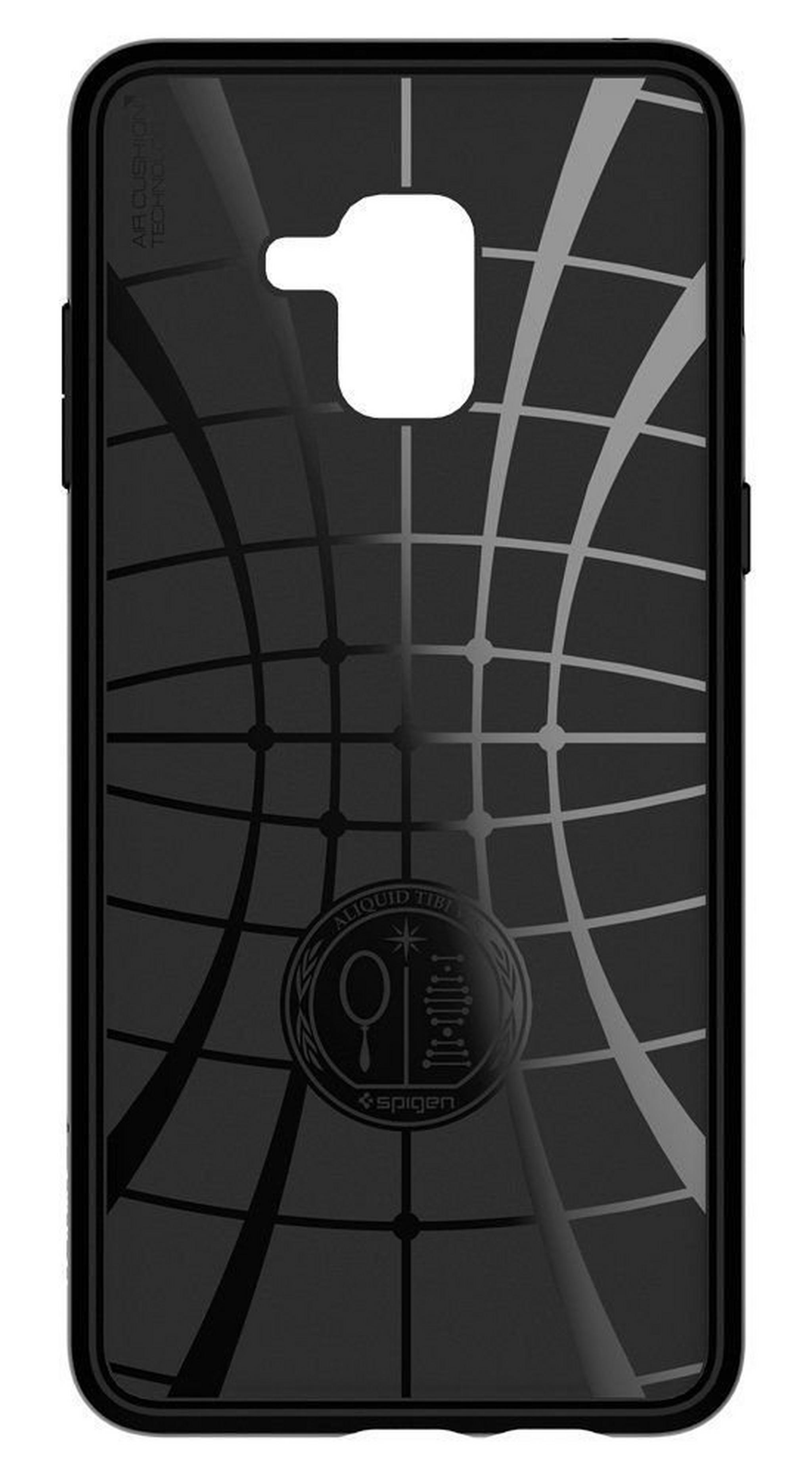 Galaxy A8 Plus (2018) Liquid Air Armor Case (591CS22757) - Black