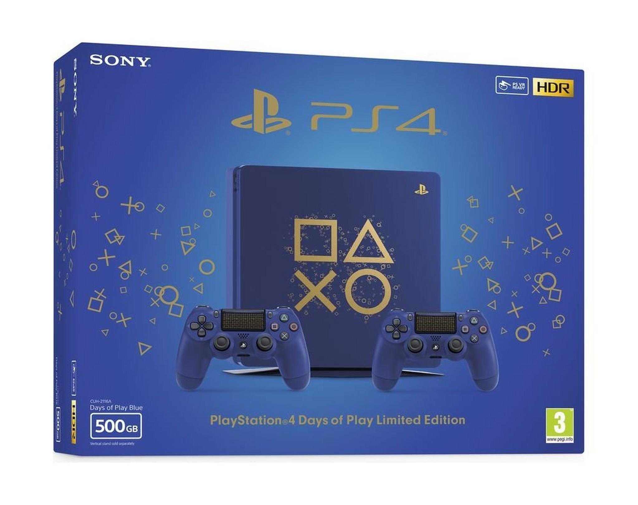 Sony Playstation 4 500GB Days of Play Edition Console - PAL