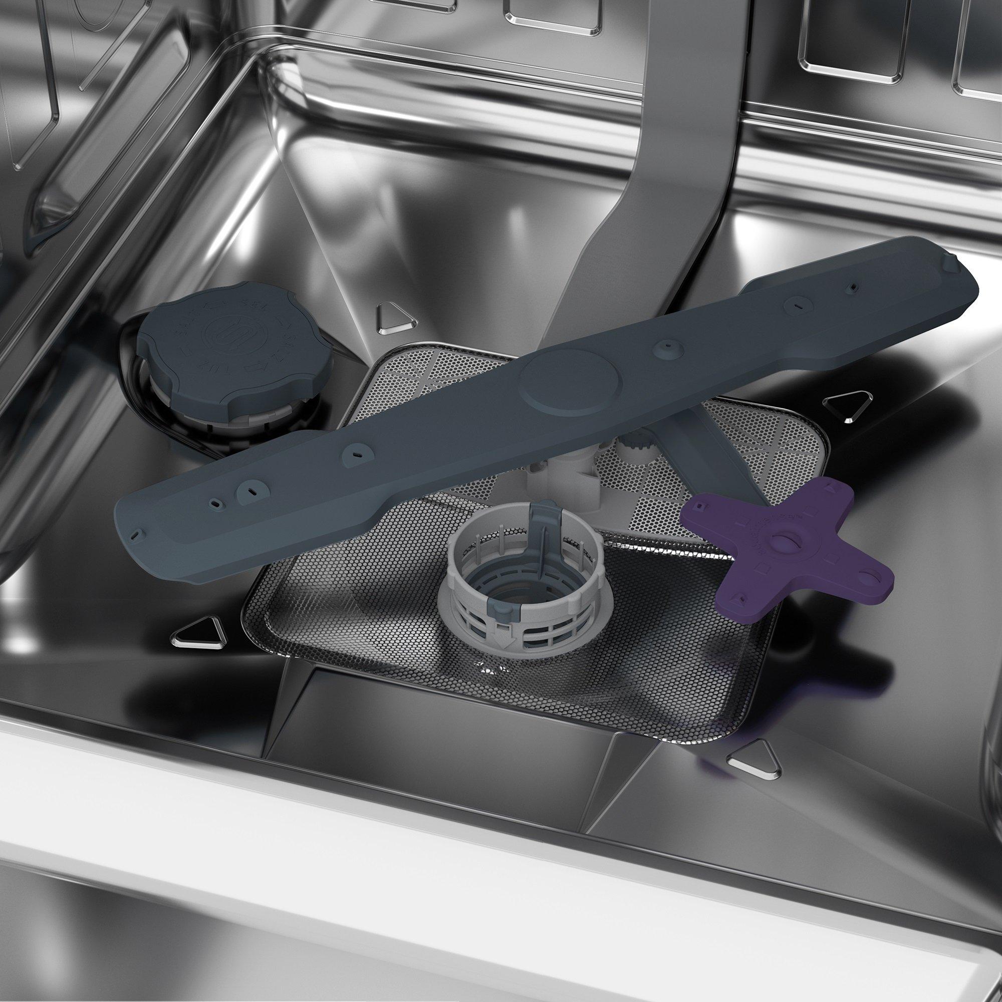 غسالة الصحون بيكو القائمة 8 برامج  و 15 اعدادات مكان (DFN28420S) - فضي