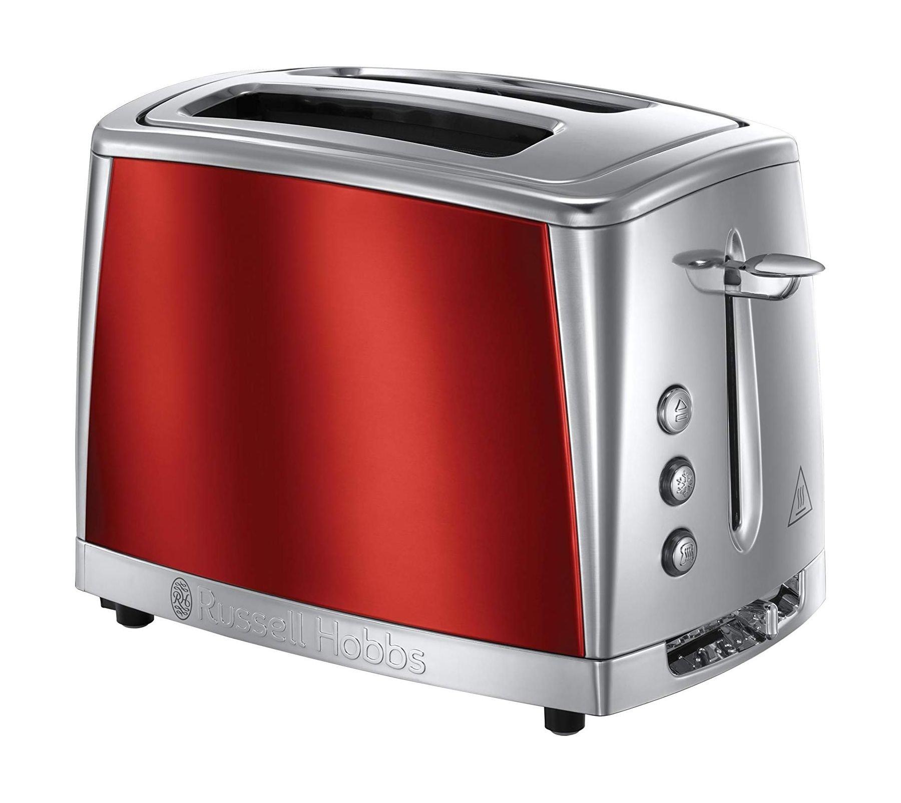 Russell Hobbs 2-Slice Toaster 1550W - Red