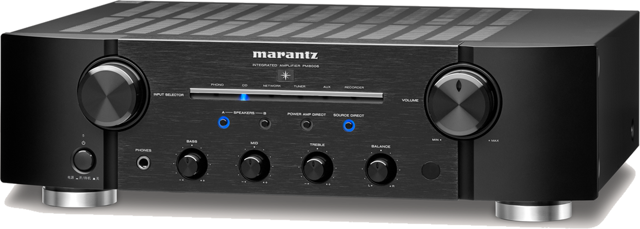 Marantz PM8006 Stereo 2x 70W Integrated Amplifier - Black