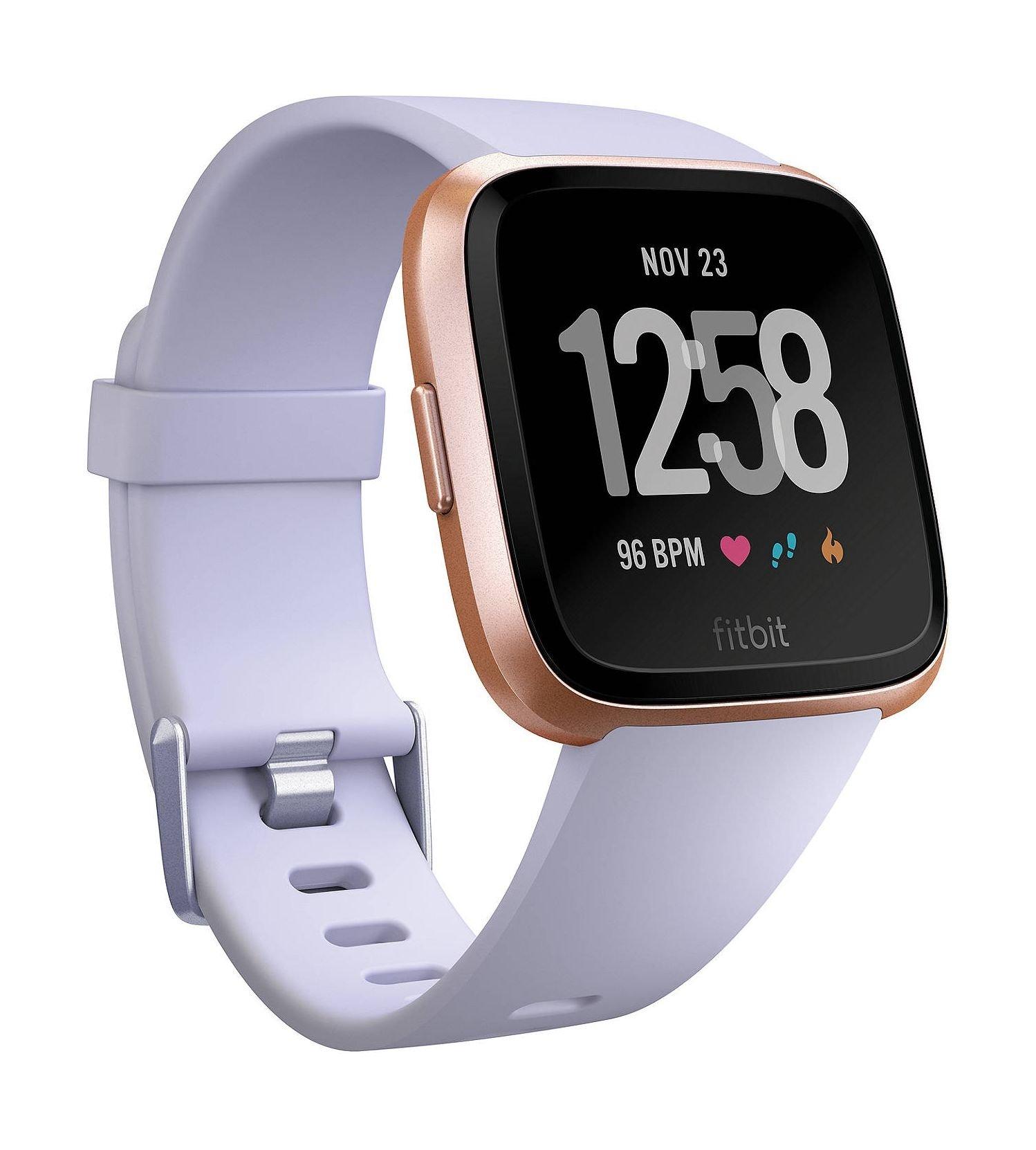 Fitbit Versa Smat Fitness Tracker - Rose Gold/Periwinkle