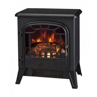 Buy Wansa fireplace electric heater, 1850w, nd-186b - black in Kuwait