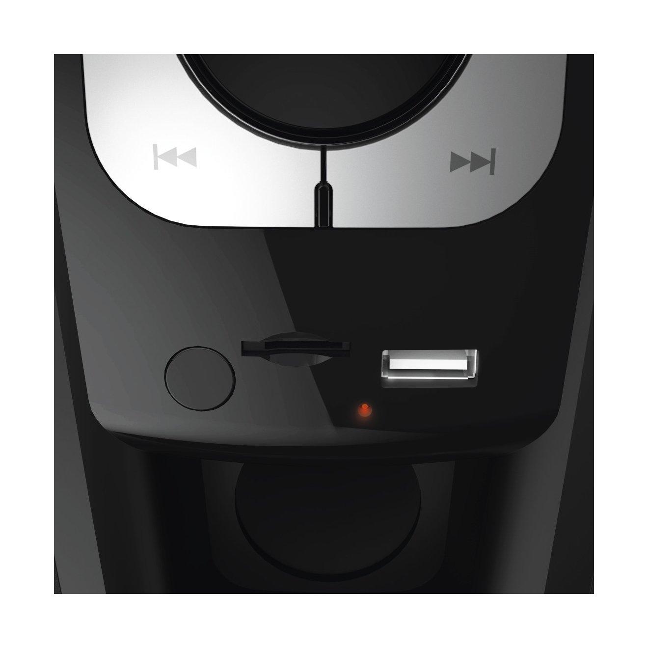 Hama PR-2120 2.1 Bluetooth Speaker System - Black Silver