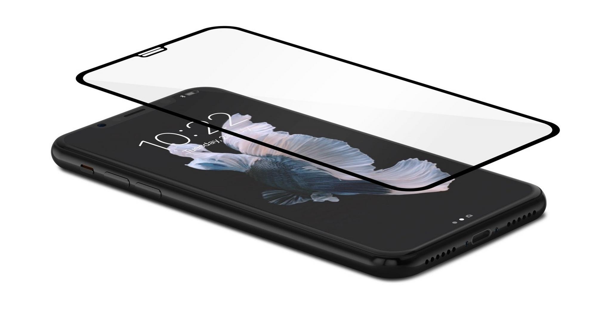 Moshi IonGlass  iPhone X Screen Protector - Black