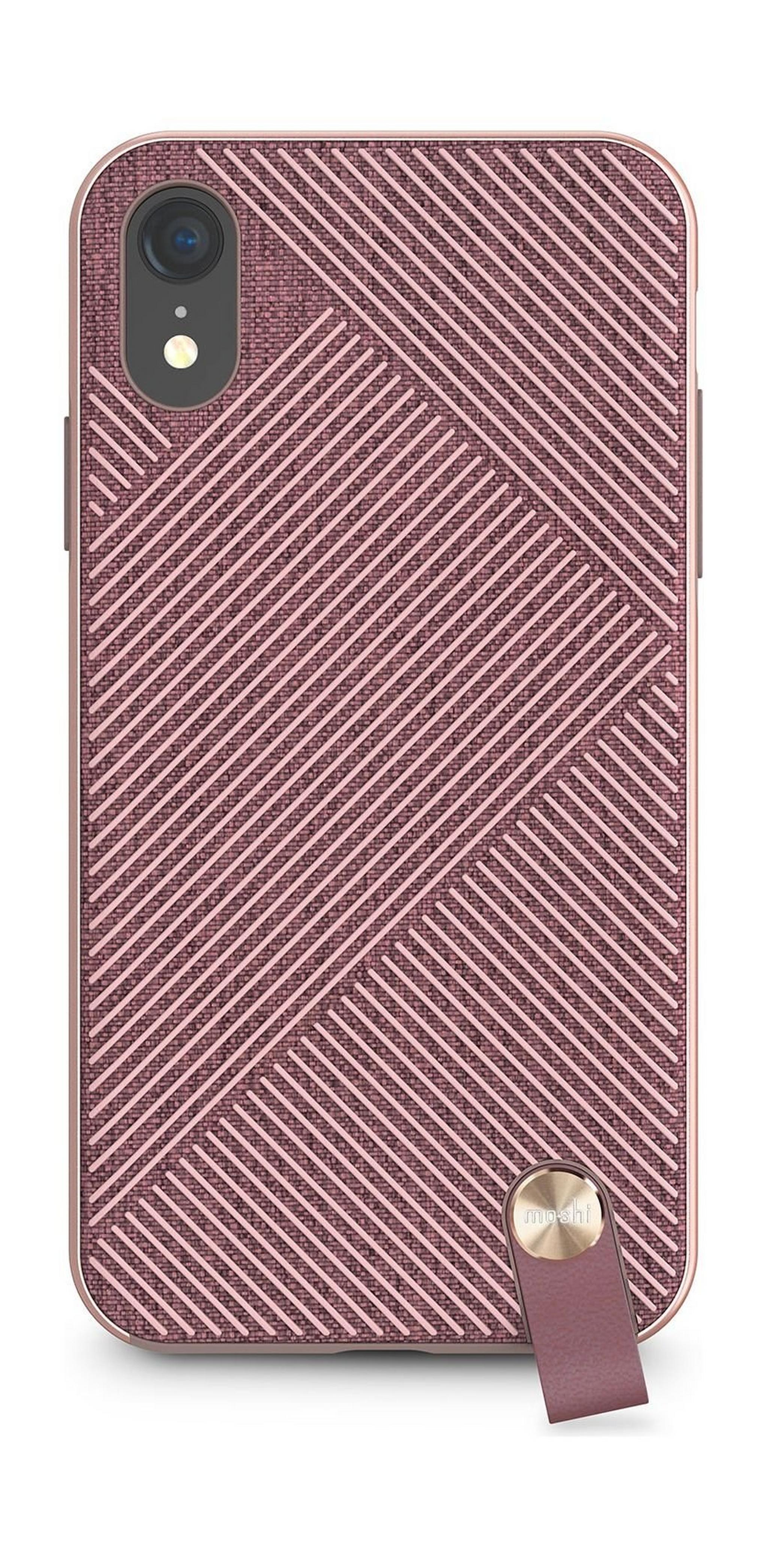 Moshi Altra Slim Protective Case with Wrist Strap for Apple iPhone XR - Pink