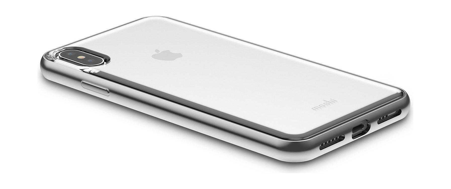 Moshi Vitros Clear Case for Apple iPhone XS MAX - Jet Silver