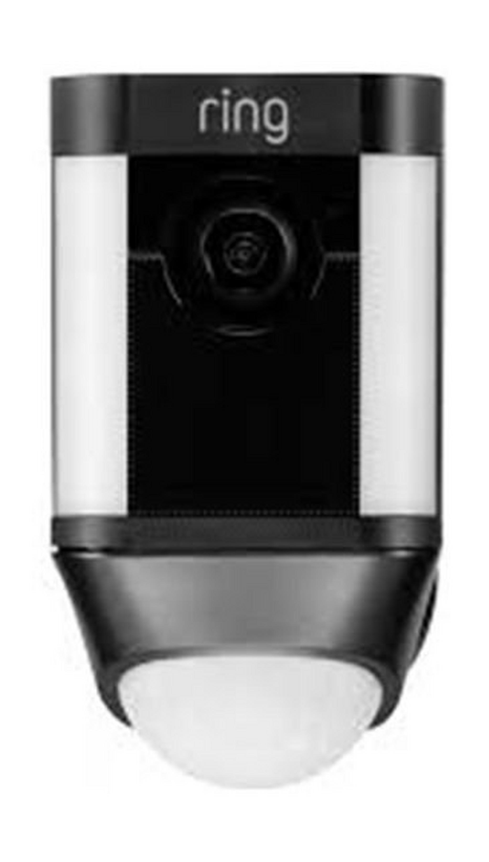 Ring Spotlight Smart  Home Security Camera - Black