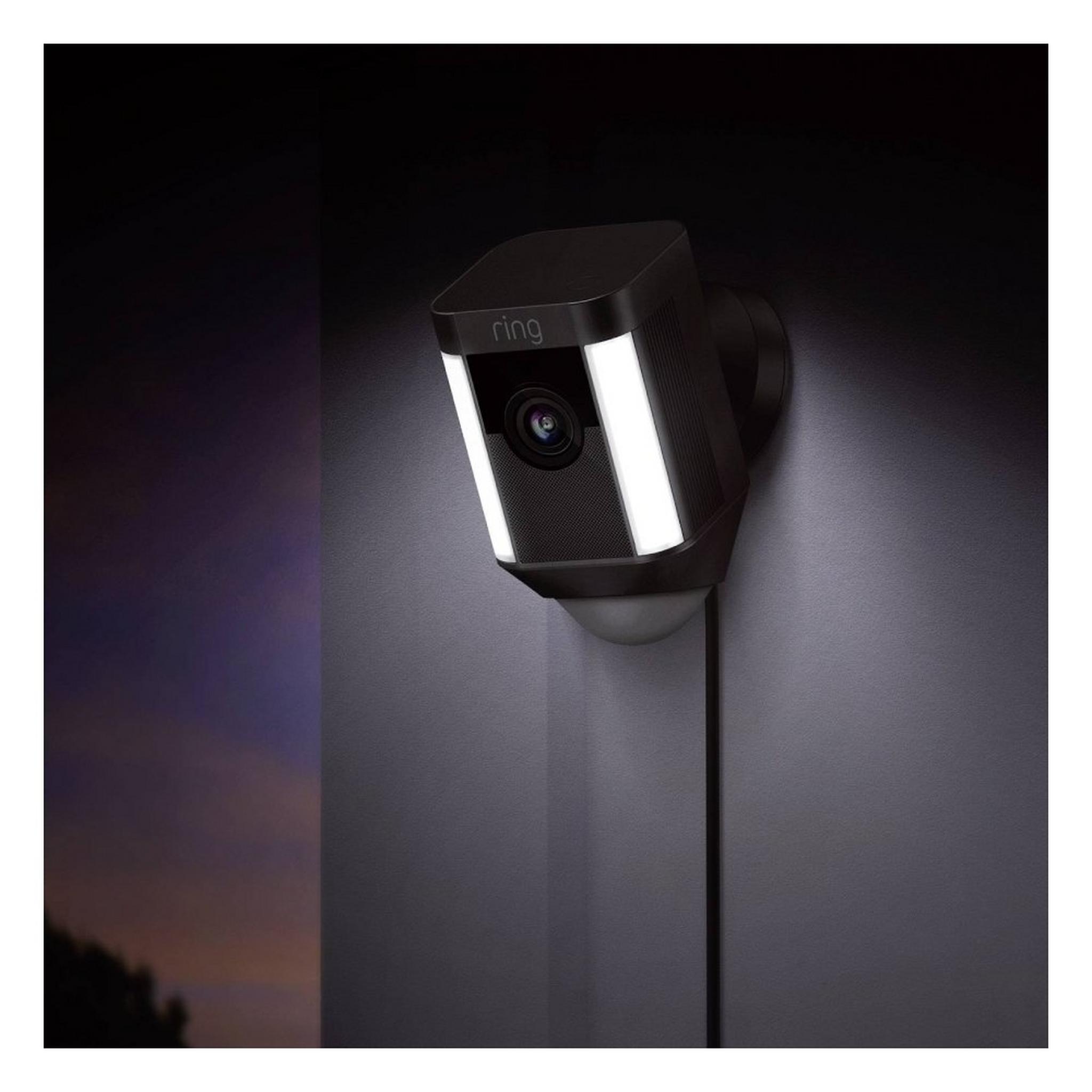 كاميرا المراقبة رينج سبوتلايت السلكية - أسود