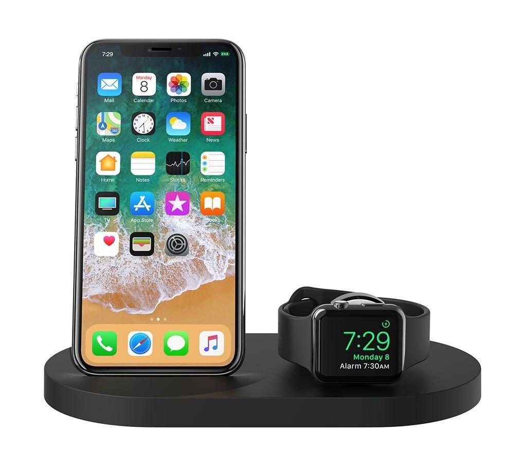 Belkin BOOST UP Wireless Charging Dock for iPhone + Apple Watch - Black