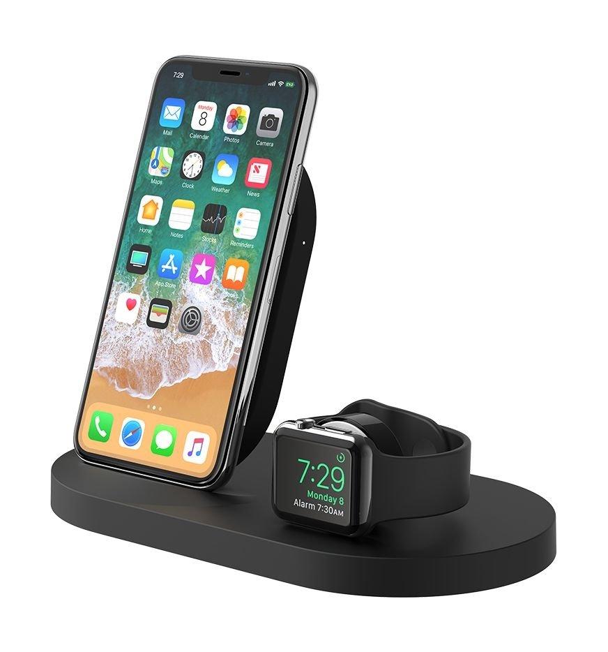 Belkin BOOST UP Wireless Charging Dock for iPhone + Apple Watch - Black