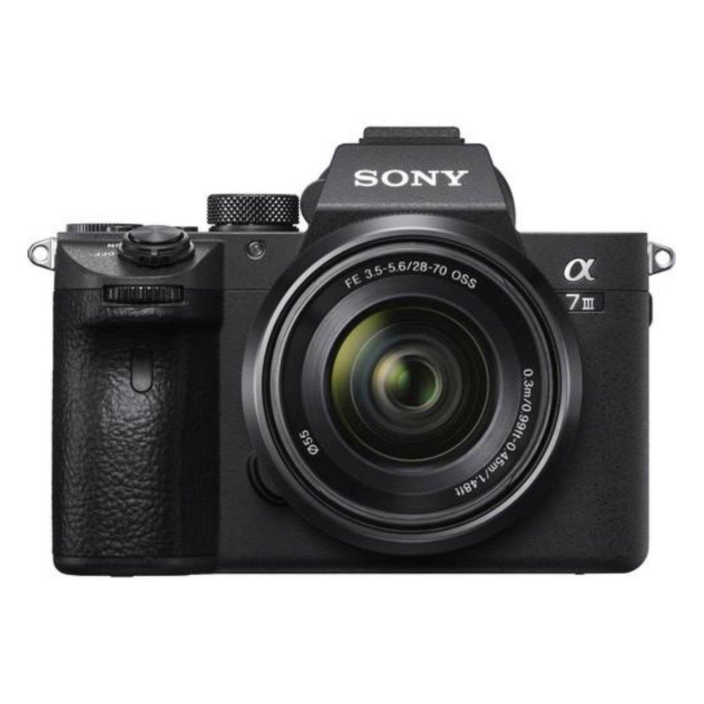 Sony Alpha A7 III Mirrorless Digital Camera With 28-70mm Lens - Black