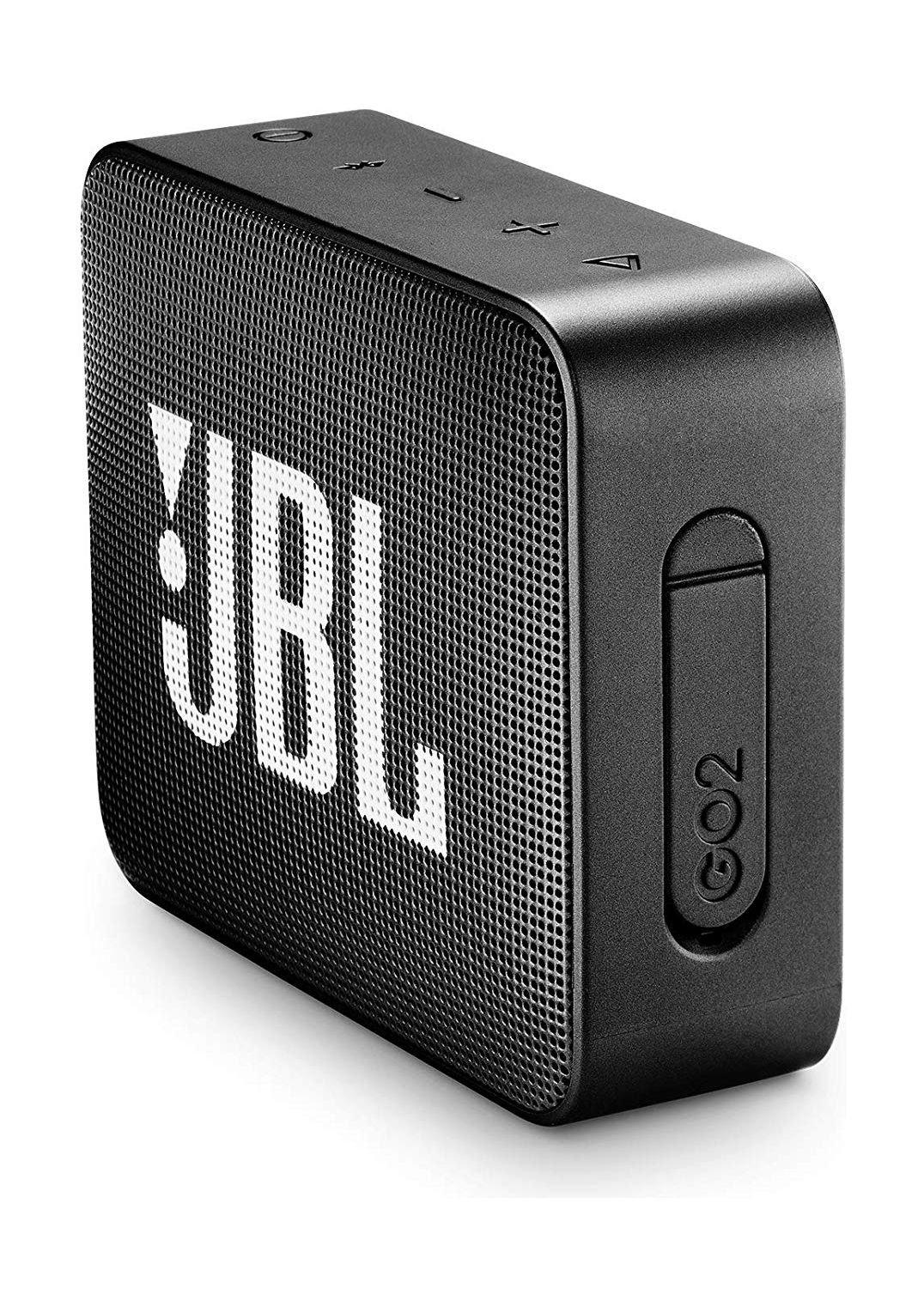 JBL GO 2 Portable Bluetooth Speaker - Black