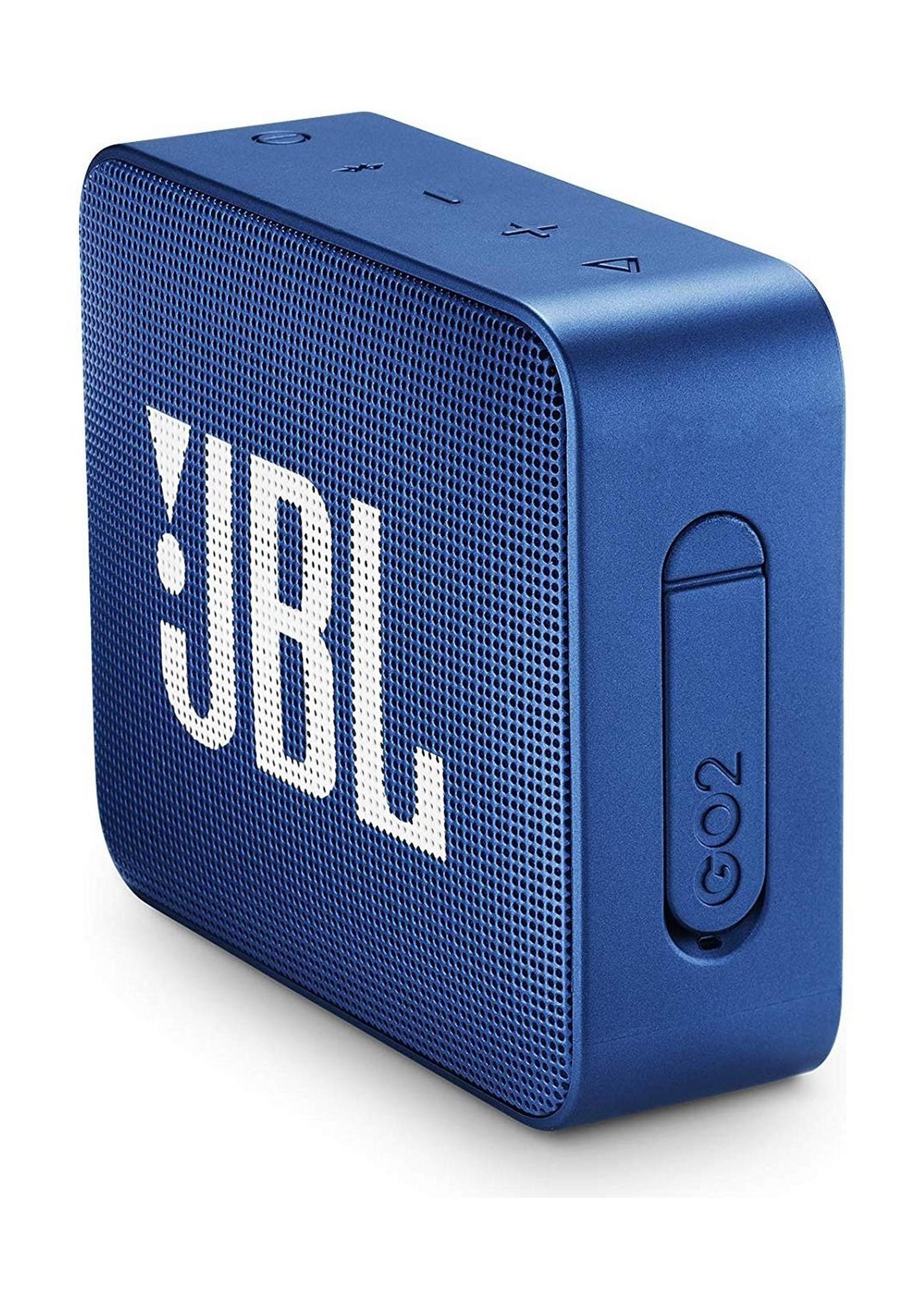 مكبر الصوت المحمول جو٢ لاسلكي بلوتوث من جي بي إل - أزرق