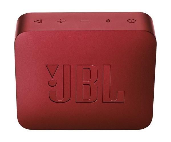 JBL GO 2 Portable Bluetooth Speaker - Red