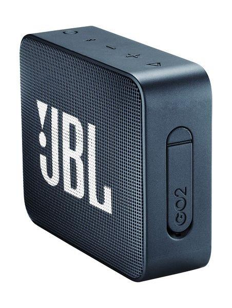 JBL GO 2 Portable Bluetooth Speaker - Navy