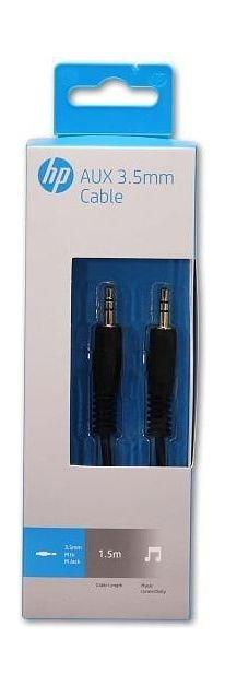 HP 3.5mm AUX Cable 1.5-Meters - Black