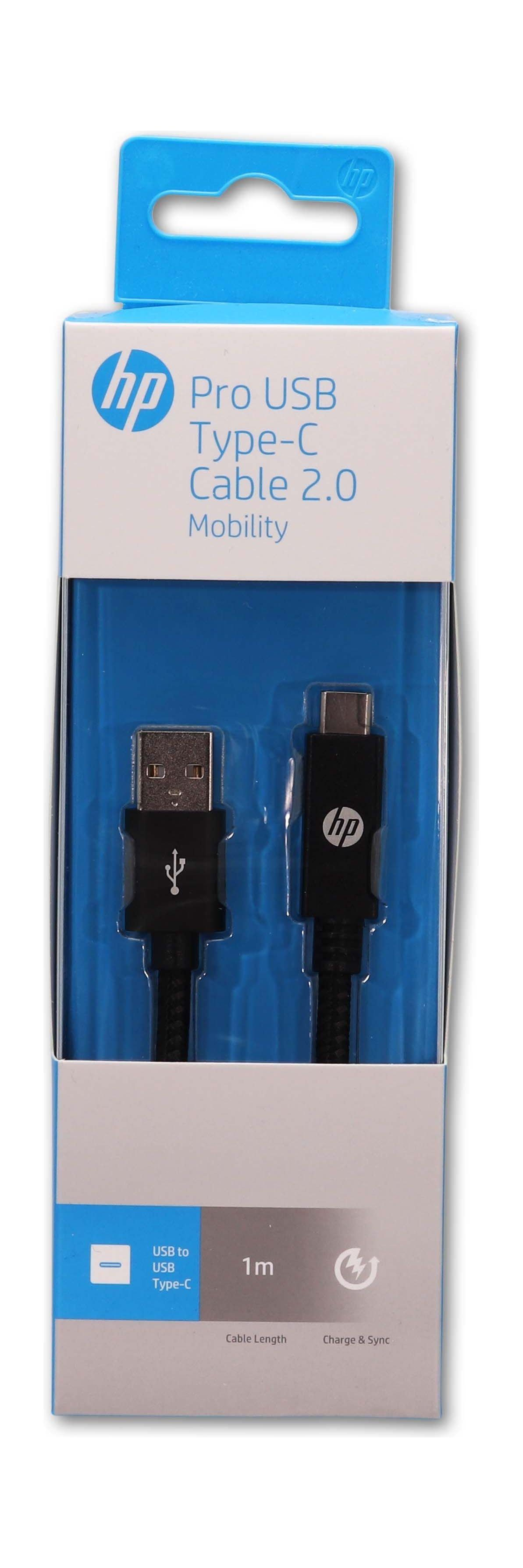 HP Pro USB-C To USB-A 1-Meter Cable - Black
