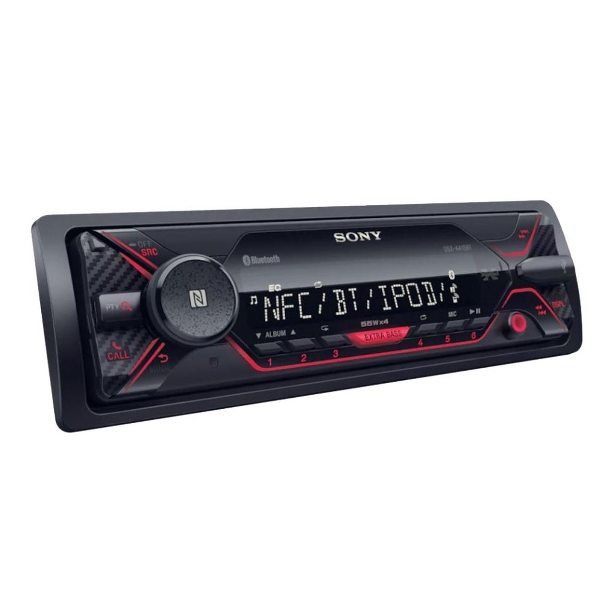 Sony 55W CD USB AUX SD 1Din Bluetooth Car Receiver - DSX-A410BT