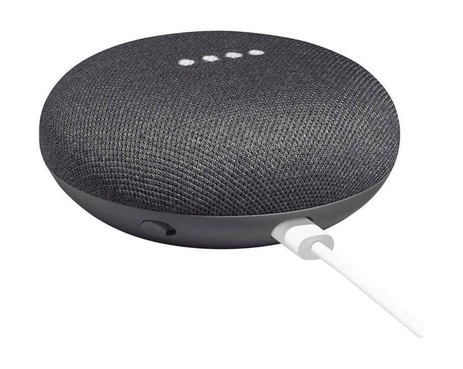 المساعد الشخصي جوجل هوم ميني - رمادي غامق