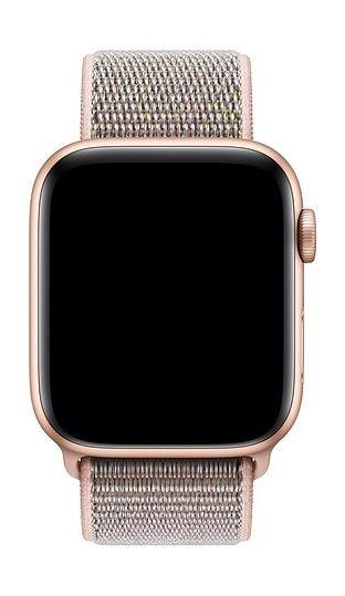 حزام رياضي لساعة أبل الذكية من أبل - ٤٤ ملم - رملي وردي