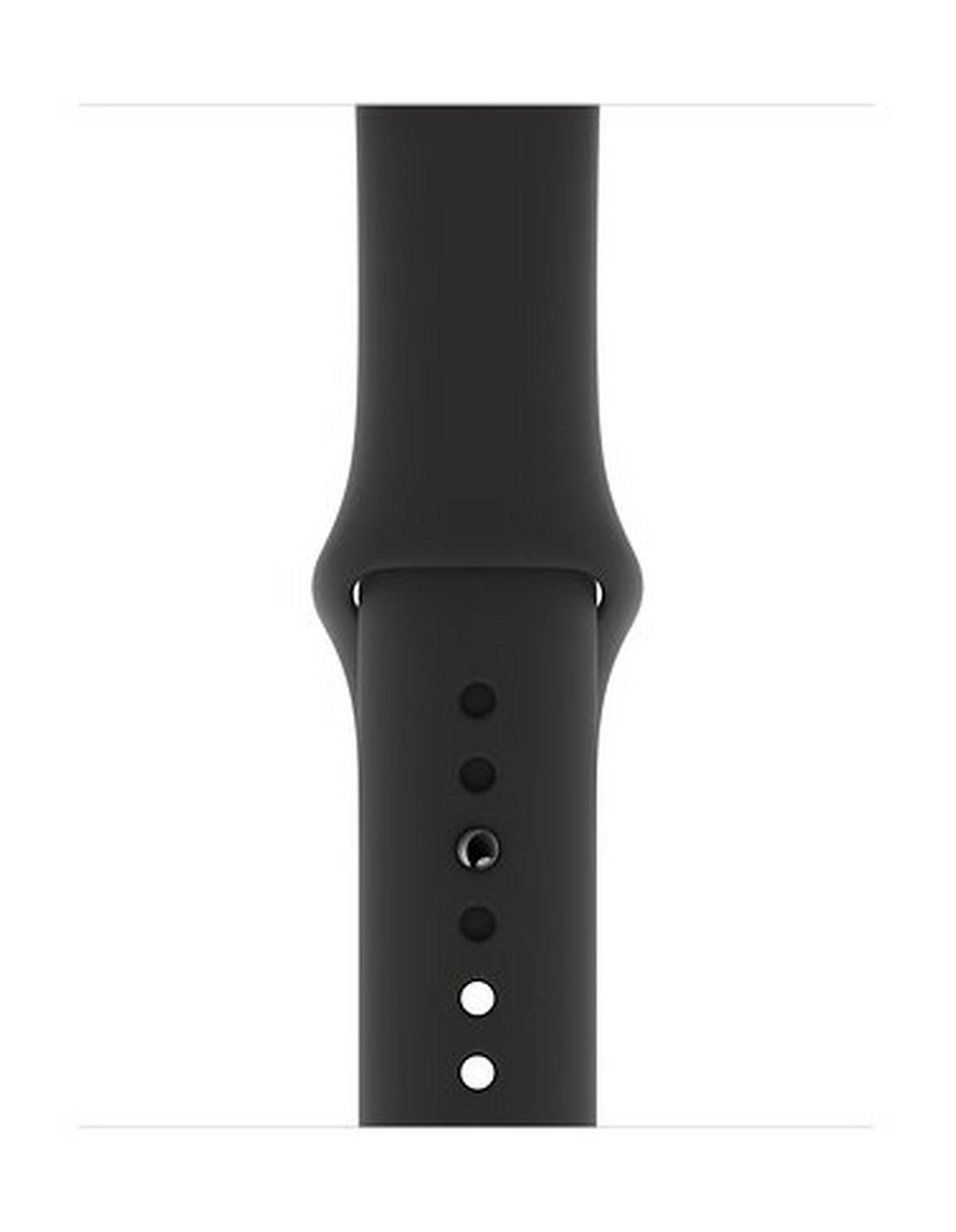 حزام ساعة أبل الرياضي - ٤٤ ملم (MTPL2ZM/A) - أسود