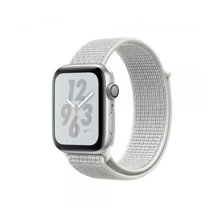 Apple Watch Series 4 Nike+ GPS + Cellular 40mm Silver Aluminum Case White Band (MTX72)