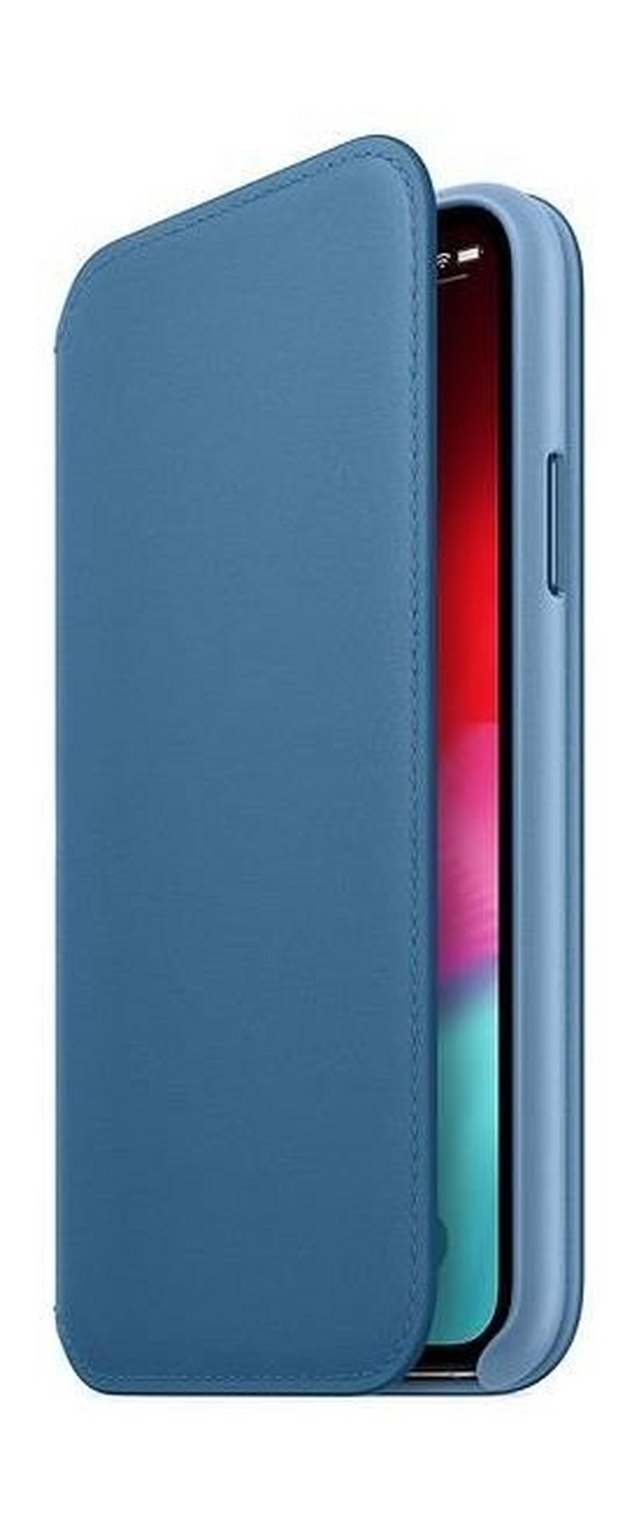 Apple Folio Case For iPhone XS (MRX02ZM/A) - Blue