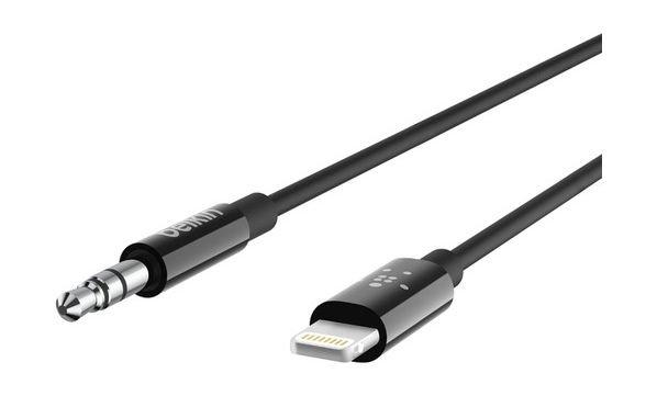 3.5 mm Audio Cable With Lightning Connector Belkin Xcite Kuwait