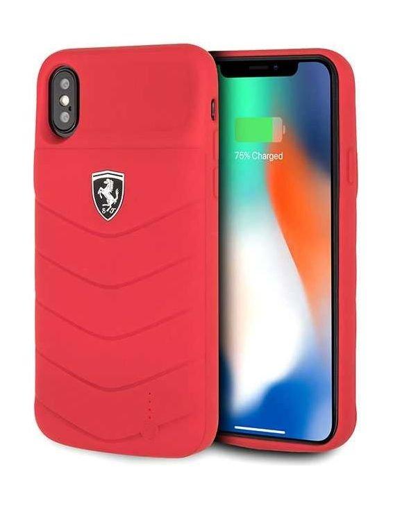 Ferrari 3600 mAh Power Case for Apple iPhone X/XS - Red