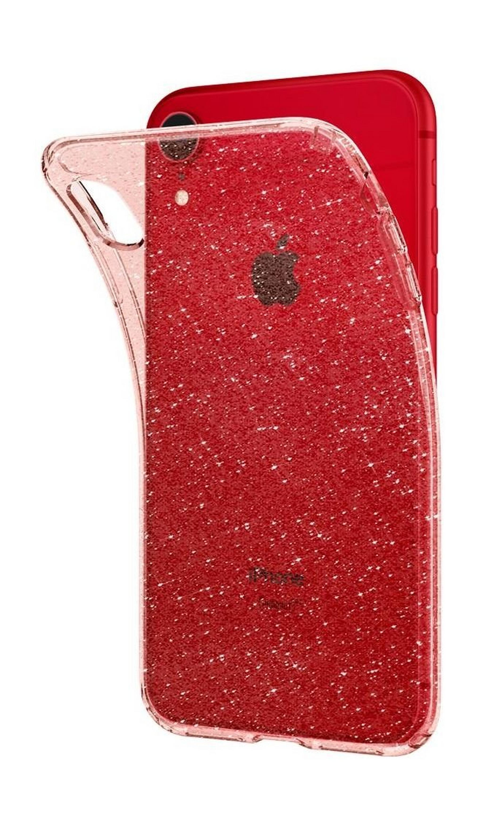 Spigen Liquid Crystal Glitter Case For iPhone XR (064CS24868) - Clear Rose