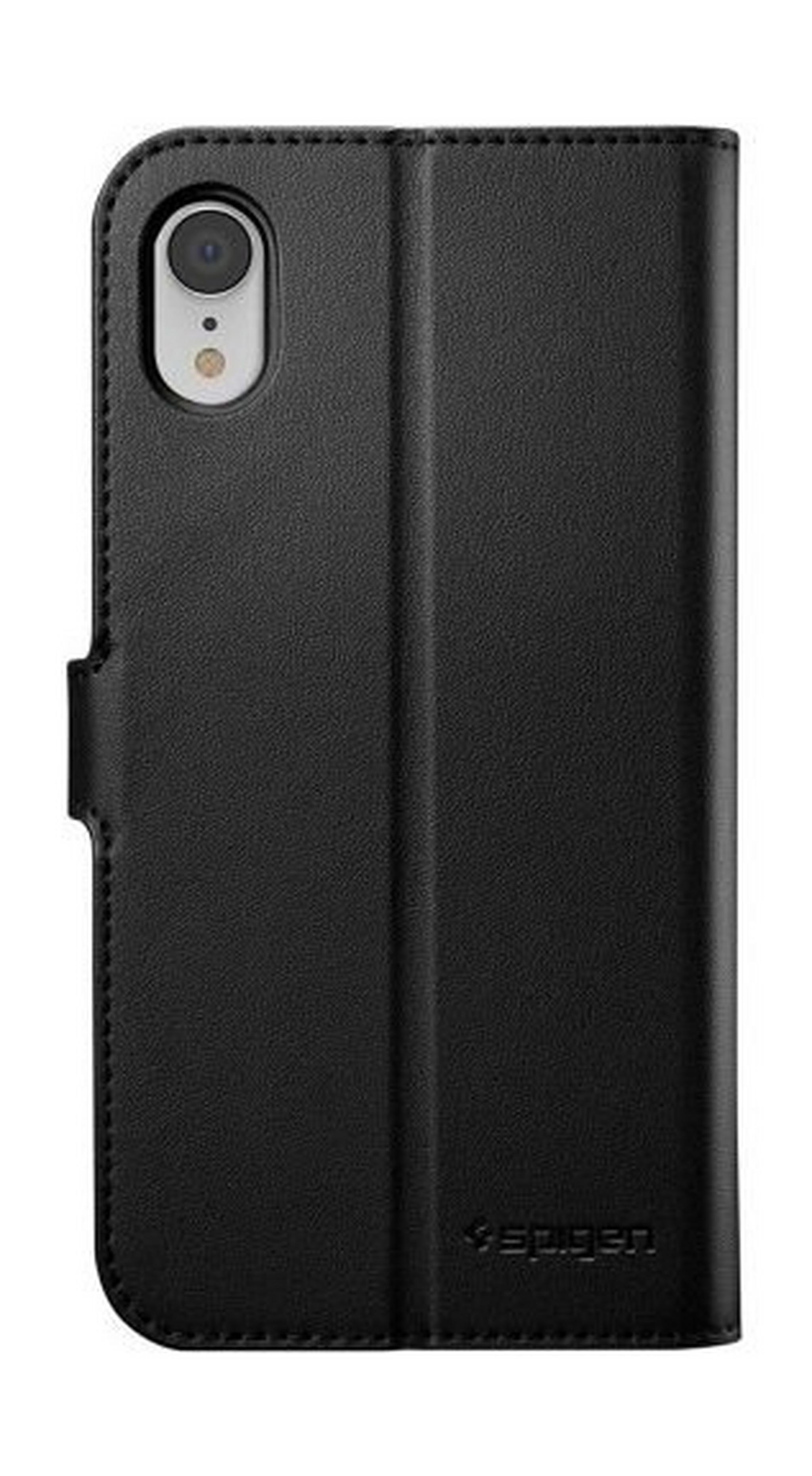 Spigen Wallet S For iPhone XR (064CS24881) - Black