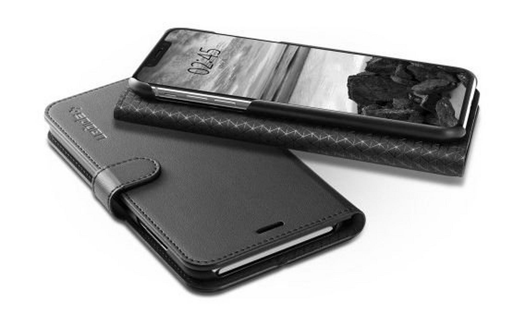 Spigen Wallet S For iPhone XR (064CS24881) - Black