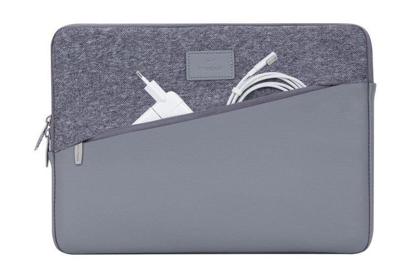 Rivacase 13.3 Sleeve for Ipad & Macbook (7903) - Grey