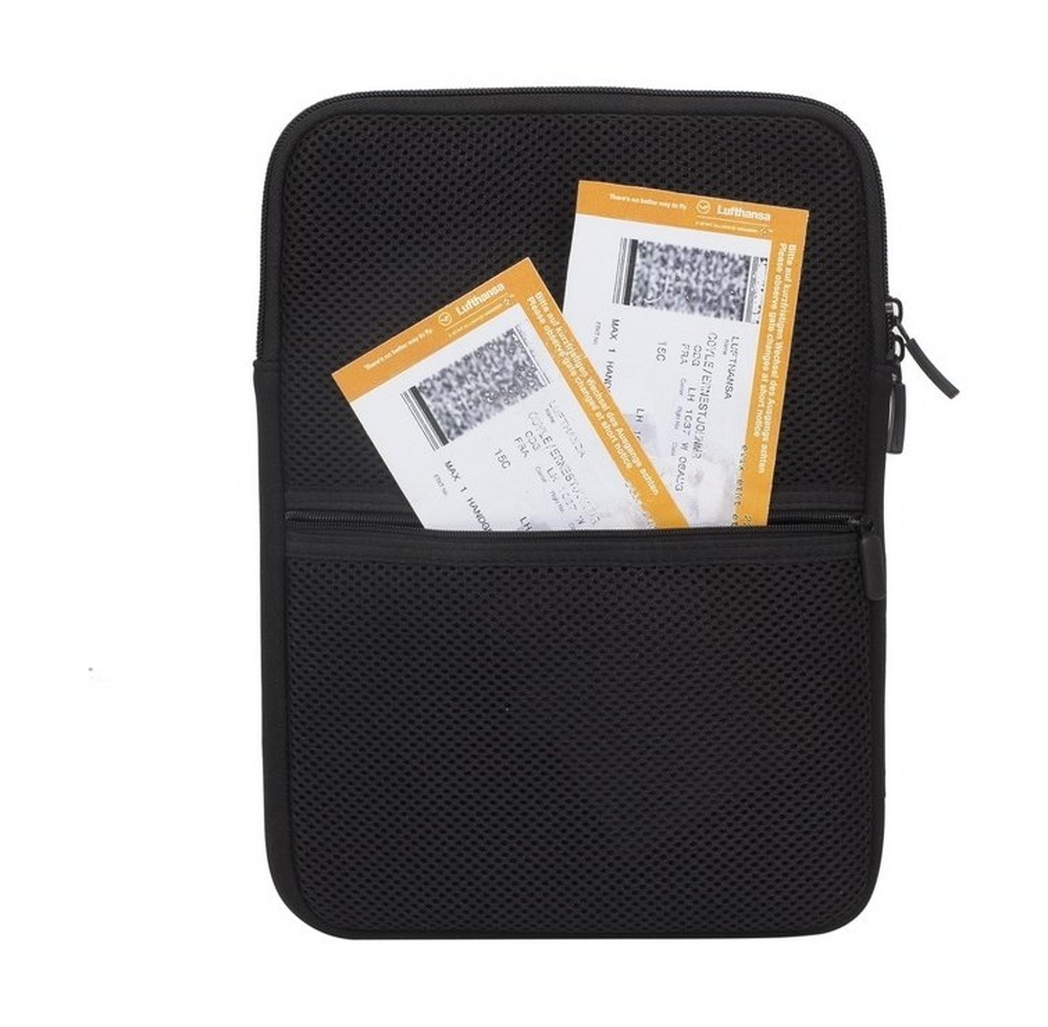 حقيبة سفر لتنظيم وحفظ الملحقات والادوات مقاس ١٠ بوصة من ريفا 5617 - أسود